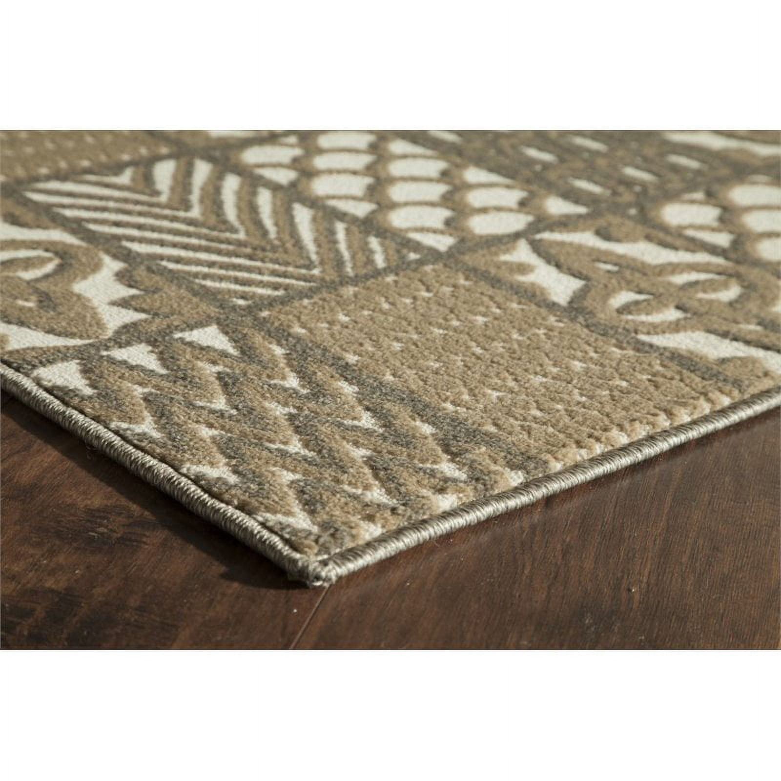 rugs america rv400c area rug, 2'7" x 4'11", tan