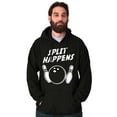 thumbnail image 5 of Split Happens Bowling League Nerd Hoodie Sweatshirt Women Men Brisco Brands L, 5 of 6
