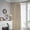 Gardenia, variant on Seasonwood Floral Curtains Semi-Blackout Linen Curtains for Living Room, 108 Inch Farmhouse Rod Pocket Curtains,Beige,52" x 108"