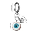 thumbnail image 3 of ChicYu Halloween Eyeball Keychains Suitable for Halloween Themed Accessories Attaches to Keys Bags Features Eyeball Design, 3 of 5
