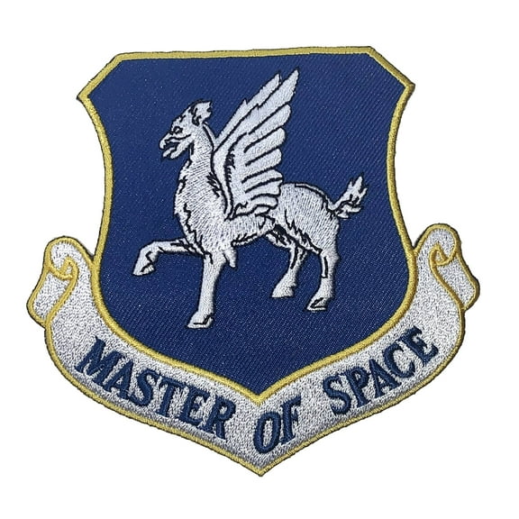 MASTER OF SPACE 50th Space Wing Patch – Plastic Backing