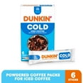 thumbnail image 3 of Dunkin’ Cold Iced Coffee, Powdered Instant Coffee Packs, 6 count, 3 of 16