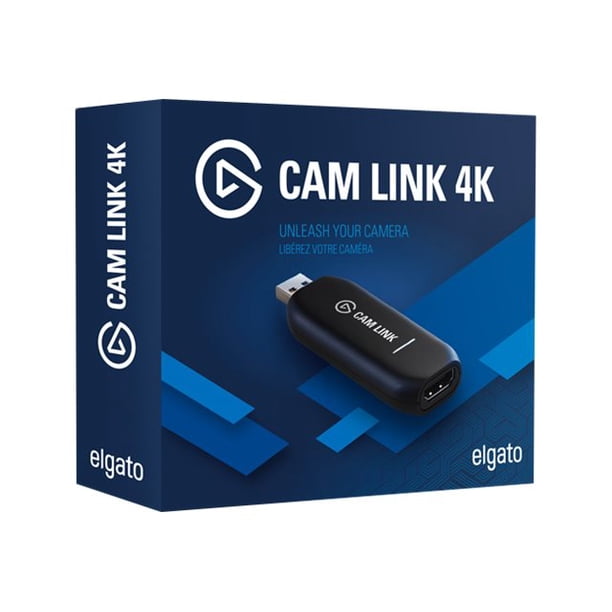 Elgato Cam Link 4K - Broadcast Live, Record via DSLR, Camcorder