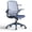 Blue, variant on Anykoon 350LBS Ergonomic Mesh Office Chair, Purple Modern Desk Chair, Flip-Up Armrest, Height Adjustable Swivel Rocking Chair, Fireproof Foam Cushion for Home Office
