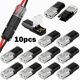 thumbnail image 3 of Conector de cable JShteea Terminales de crimpado de cable eléctrico rápido Sin soldadura Sin tornillos 10 piezas, 3 of 9