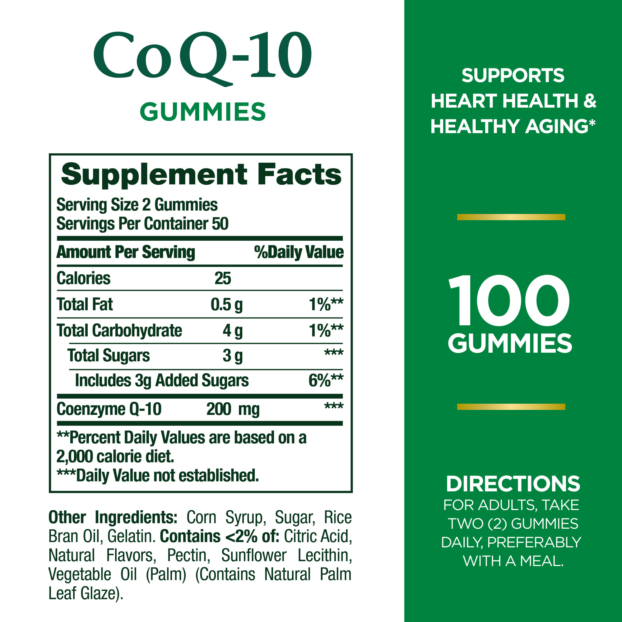 Nature’s Bounty CoQ10 Gummy Supplement, 200mg, 100 Gummies