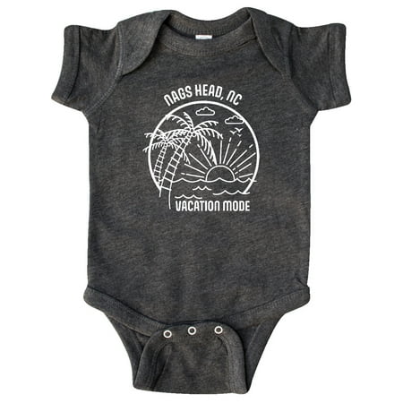 

Inktastic Summer Vacation Mode Nags Head North Carolina Gift Baby Boy or Baby Girl Bodysuit
