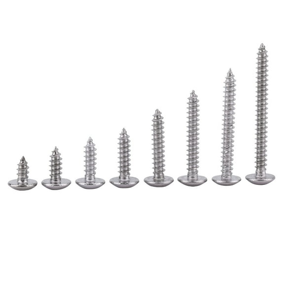 Woodworking Accessory,200pcs M3 Stainless Steel Wood Screw Screws Multi-Functional