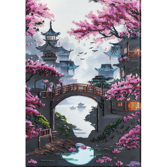 Main Bead Embroidery Kit - The dream of a journey to the east AB-905