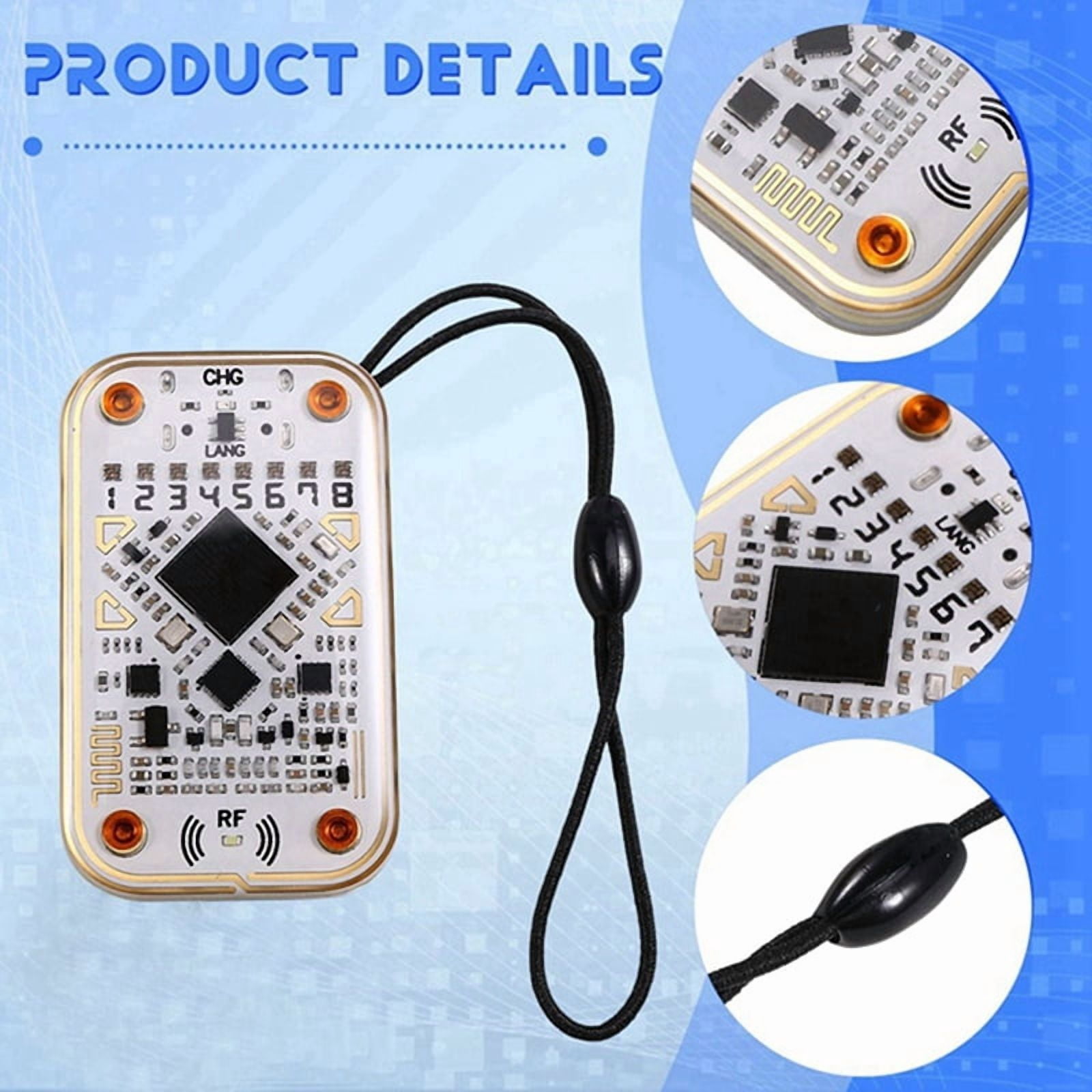 Chameleon Ultra V2.0 RFID Reader Emulator Emulator+9CUID Keychain 125Khz 13.56Mhz Card Decode NFC Duplicator