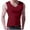 Red-1, variant on Virmaxy Men's Solid Color Quick Dry Tank Top High Stretch V-Neck Sleeveless Top T-Shirt Fitness Sports Outdoor Stretch Tight Non-marking Vest Fitness Athletic Muscle Tee Black-1 L