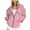 Pink, variant on Pullovers for Women Trendy Winter Fall Loose Fit Hooded Long-sleeved Batwing Drop Shoulder Hoody Graphic Hoodie Cotton Outerwear Jacket(Pink,S)