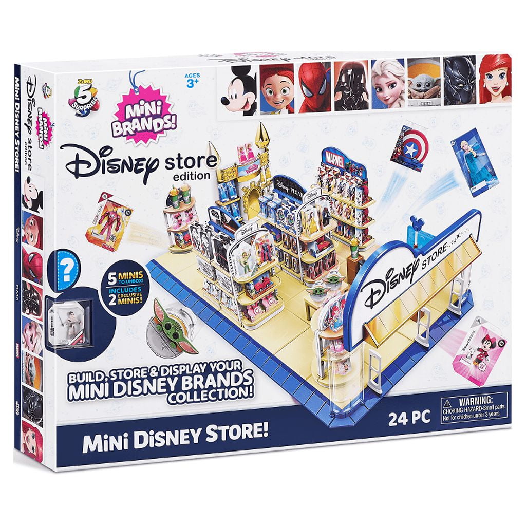  5 Surprise Mini Brands Collector's Case Series 4 Store &  Display 30 Minis with 5 Exclusive Mini's Mystery Real Brands Miniature  Collectibles by ZURU : Toys & Games
