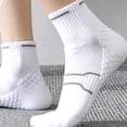 thumbnail image 2 of Yutgune Cotton Crew Socks For Men Soft Comfort Dress Casual Running Mens Socks Men's Socks 2-Pack, 2 of 5