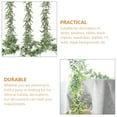 thumbnail image 4 of GOOHOCHY 3 piezas de plantas artificiales decorativas resistentes al desgaste, hojas colgantes, decoración de primavera para el hogar., 4 of 7