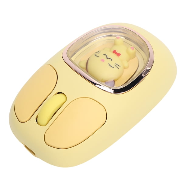 Lindo Mouse Inalámbrico De Muñeca, 2.4G, BT5.0, BT3.0 3 Modo Con RGB Retroiluminado Y Silencioso, Mouse Ergonómico Recargable Para PC, Computadora Portátil, Tableta, Juegos Y