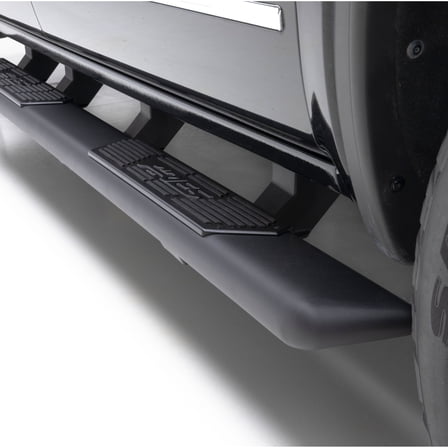 ARIES 2558056 AscentStep Black Steel 5-1/2 x 75-Inch Truck Running Boards, Select Toyota Tundra Extended Cab