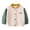 Green, variant on Wenfanal Kids Varsity Jackets Girls Boys Baby Toddler Baseball Jacket Kids Color Block Knit Cardigan Cartoon Patch Button Down Casual Outerwear For Boys Girls Size 3-6 Months,Blue