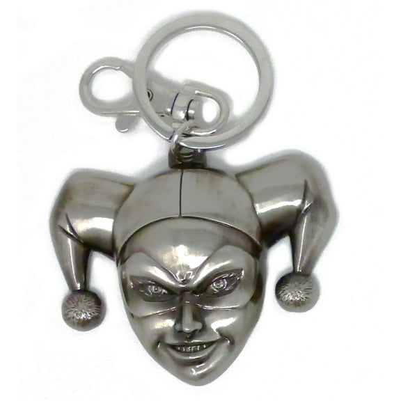 DC Comics Harley Quinn Head Pewter Key Chain