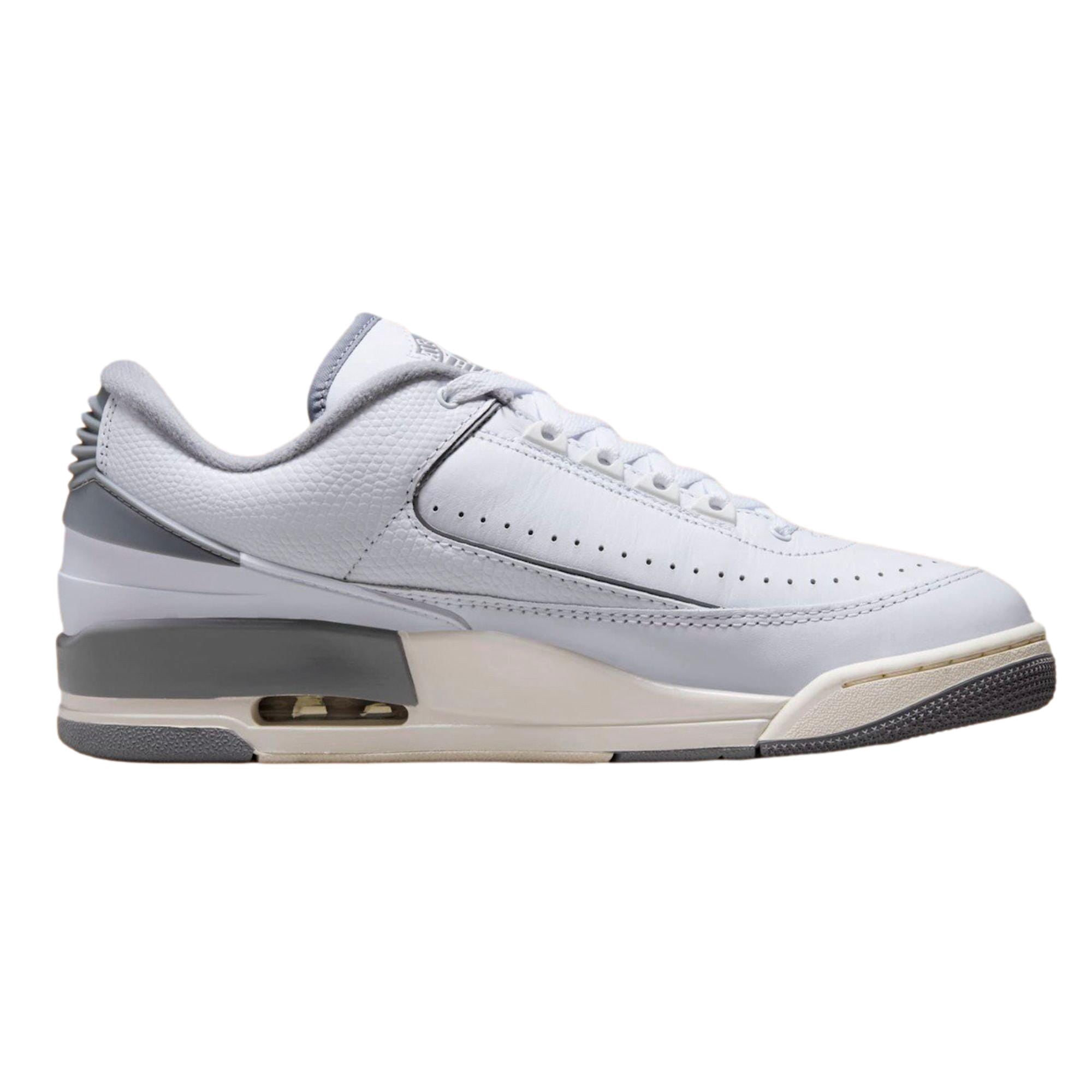 Nike Jordan 2/3 White/Cement Grey-Sail  FD0383-101 Men's Size 13