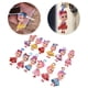thumbnail image 2 of Llavero de muñeca Ticfox EN71 12 piezas dibujos animados cola de caballo alta, 2 of 12