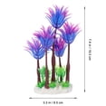 thumbnail image 4 of Mobutofu 3Pcs Micro Landscape DIY Aquatic Decoration Green Plastic Plants, 4 of 4