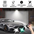 thumbnail image 4 of 2pcs Car LED  Lights Waterproof Drone Anti Collision Lights with 7-Color Light and Multiple Modes  Wireless Flashing Light Rechargeable Beacon Lights for Drone Bike Motorcycle, 4 of 10