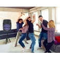 thumbnail image 2 of Naxa Electronics NDS-1516 Portable Bluetooth Party Speaker with Disco Light & Stand, 15-inch, Black, 2 of 5