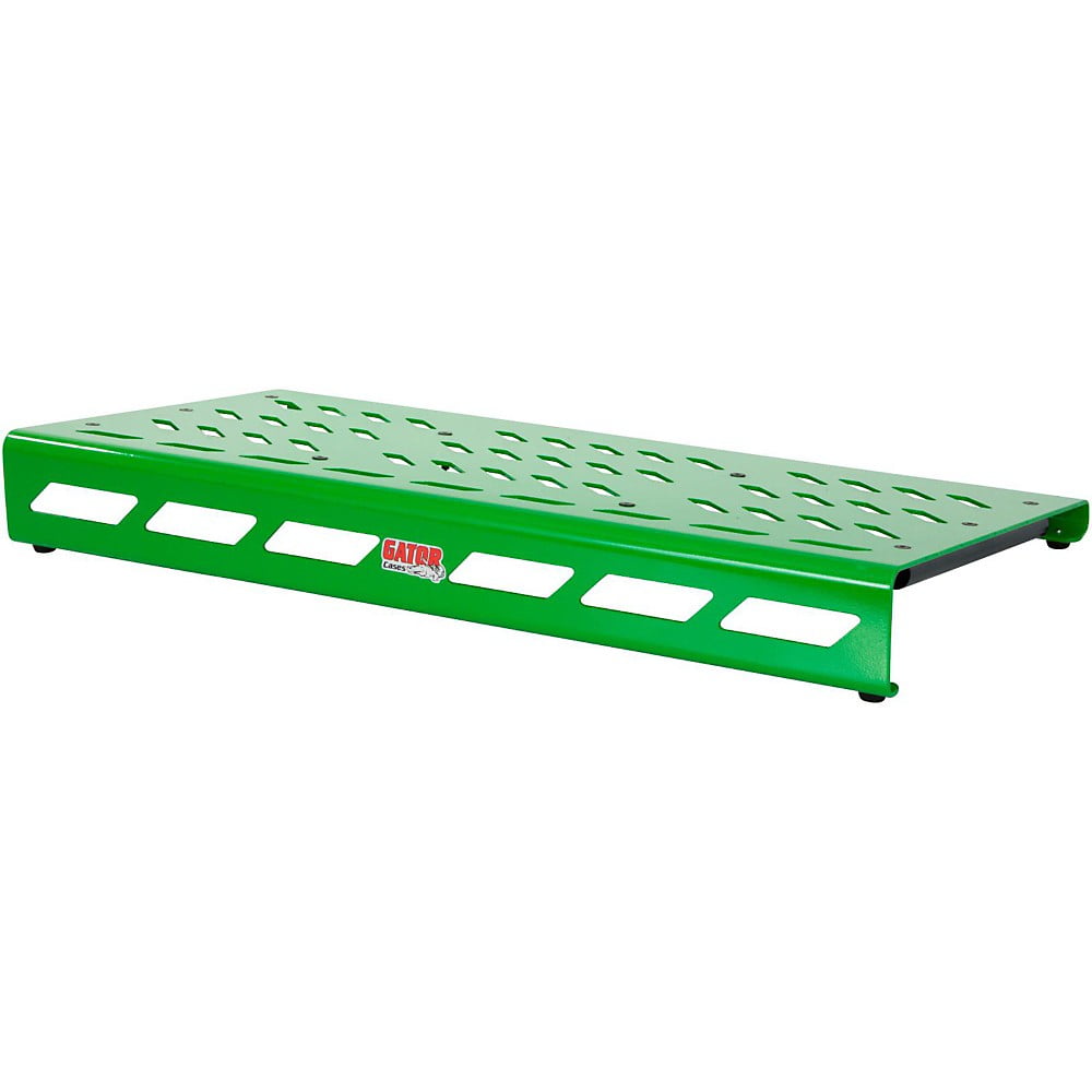 Gator Cases Green Aluminum Pedal Board; XL w/ Carry Bag (GPB-XBAK-GR)