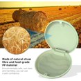 thumbnail image 4 of Ralegy Retainer Case, Mouthguard Case, Retainer Case Slim, Aligner Case, Wheat Straw Box, Greener, 4 of 7