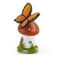 thumbnail image 5 of VP Home Butterfly Dream Mushroom Solar Powered LED Outdoor Statue Garden Light, 5 of 6