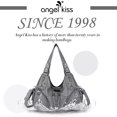 thumbnail image 2 of Angelkiss Hobo Shouder Purses for Women Crossbody Bag with Adjustable Long Straps Ultra Soft with Multiple Pockets, 2 of 5