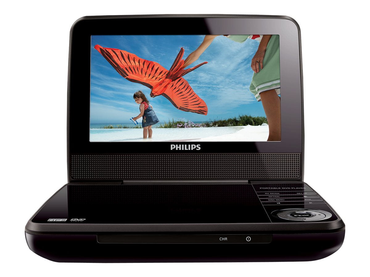 excitación Más que nada doble Philips PET741M - DVD player - portable - display: 7" - Walmart.com
