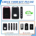 thumbnail image 2 of Key Fob Cover Compatible with Mazda 3 6 CX-5 CX-9 CX-30 CX-50 CX-70 2019-2025 Keychain Case Holder Protector,Pink, 2 of 6