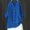 Blue, variant on DuoJiaJ Womens Oversized Button Down Shirts Casual Loose Long Sleeve Solid Lapel Long Blouses Tops Blue L
