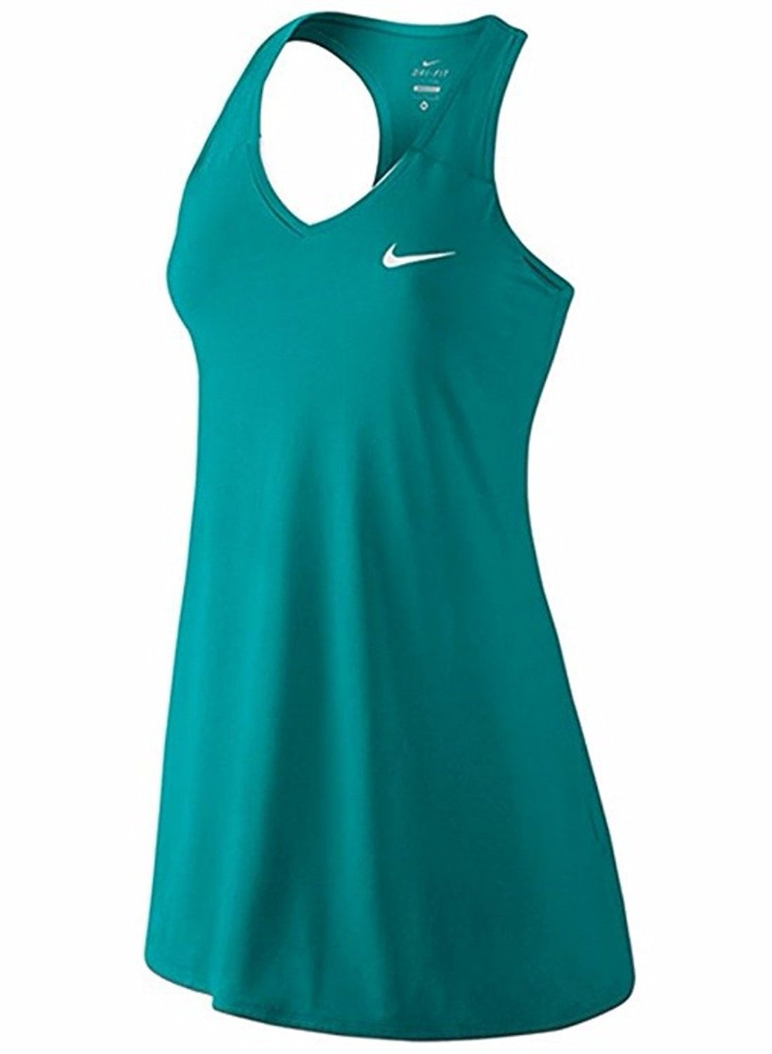 Nike Women's Dri-Fit Court Pure Tennis Dress-Rio Teal - Walmart.com