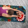 thumbnail image 5 of Christmas Yoga Mat Towel with Storage Bag, 72.8"x26.8" - Suitable for Yoga, Pilates, Fitness, Gym Towel, Gym Towels, and Yoga Blanket, 5 of 6