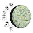 thumbnail image 4 of Haiem Spare Tire Cover , Wheel Cover with flower and leaf printed, Camper Spare Tire Cover Fit for Jeep Wrangler Rv SUV Truck Travel Trailer-17 inch, 4 of 6