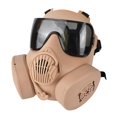 thumbnail image 2 of Full Face Field Protective Commando Masque para disfraz de cosplay Lente Beige_Gray kusrkot Equipo de juego de cara completa, 2 of 8