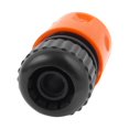 thumbnail image 1 of Unique Bargains 3/4' Snap-in Garden Watering Quick Water Hose Pipe Connector Black Orange, 1 of 2