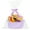 Light Purple, variant on PinkSheep Small Baskets for Gifts, Woven Gift Basket Empty with Plastic Wrap Bag & Ribbons, 12" x 8", Light Purple