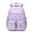 thumbnail image 2 of gcong Large Capacity Lightweight School Bookbag For Elementary Middle High School Backpack Light Purple, 2 of 4