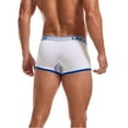 thumbnail image 3 of Sngxgn Mens Boxer Briefs Breathable Underwear for Men(White,XL), 3 of 6