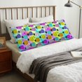 thumbnail image 4 of Fotbe Graffiti Pineapples Funda para Almohada Corporal con Diseño, Funda de Microfibra Ultrasuave de 20x54 Pulgadas, Ropa de Cama Elegante, 4 of 7