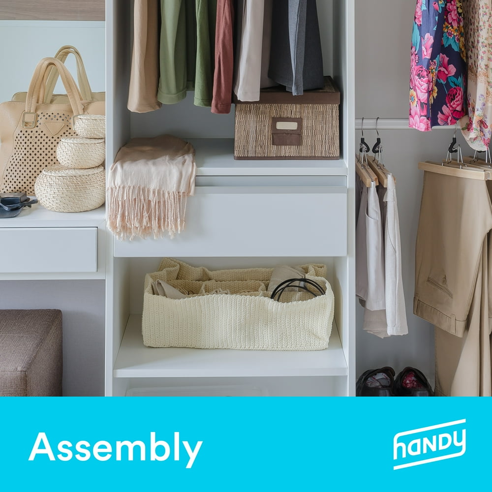 Closet Organizer Assembly by Handy