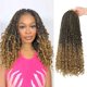 thumbnail image 1 of 8 Paquetes De Trenzas De Caja De Diosa, Pelo De Ganchillo Para Mujeres Negras, 14 Pulgadas, Rubio Degradado, Trenzas Bohemias Sin Nudos, Pelo De Ganchillo, Preenrollado, Sintético, 3 Trenzas Bohemias, 1 of 1
