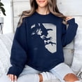 thumbnail image 2 of Wicked Witch Of the West, Wizard of Oz Distressed Vintage Sweatshirt - Sizes S-5XL ,Art Print JSC, 2 of 6