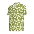 thumbnail image 2 of Balery Lovely Chickens Printed Men’s Short Sleeve Polo Shirt, Midweight Men's Shirt,Golf Polo shirts -Small, 2 of 9