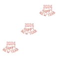 thumbnail image 4 of Transemion Safe And Easy Inflation Happy New Year Balloon Setup For Fun-filled Celebration Rose Gold 3Set, 4 of 6