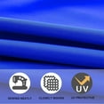 thumbnail image 4 of 6.6ft/7.5ft/9ft/10ft Replacement Umbrella Cover, 6 Ribs 8 Ribs Outdoor Market Table Patio Umbrella Canopy Cover Replacement UV Protective Cloth(Blue,10FT(8-Ribs)), 4 of 8